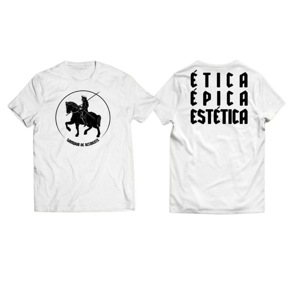 Camiseta Ética, Épica y Estética Blanca