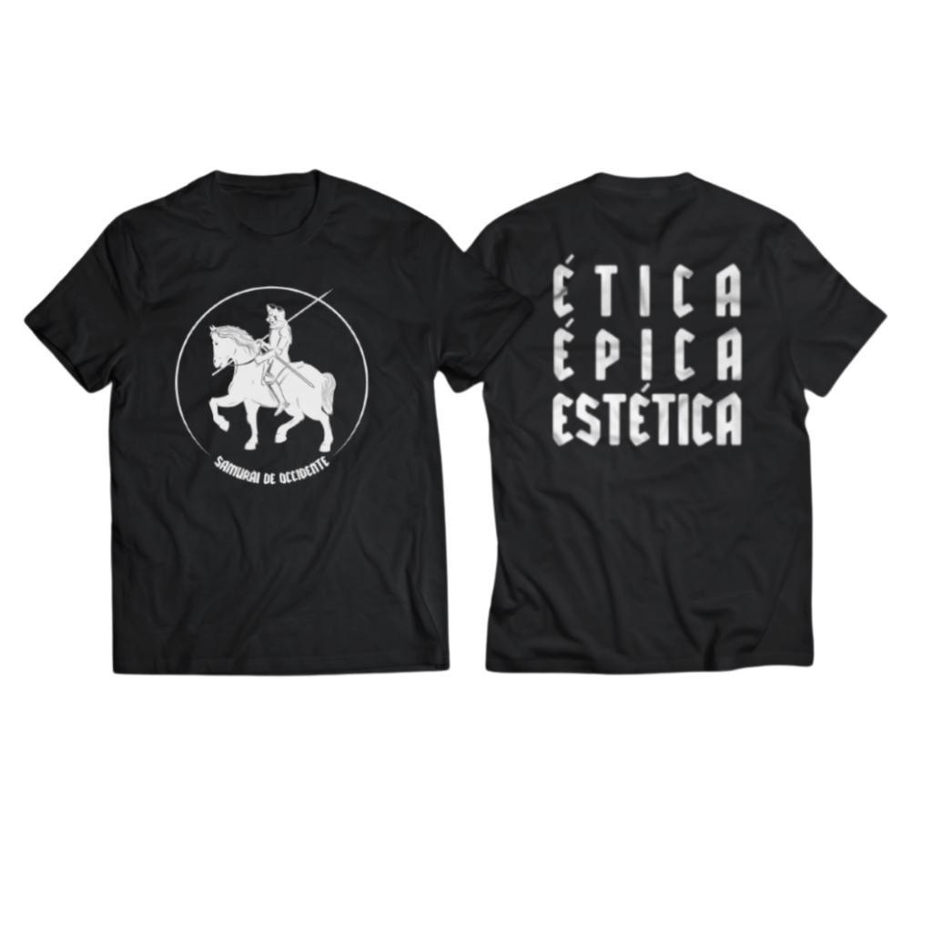 Camiseta Ética Épica Estética Negra