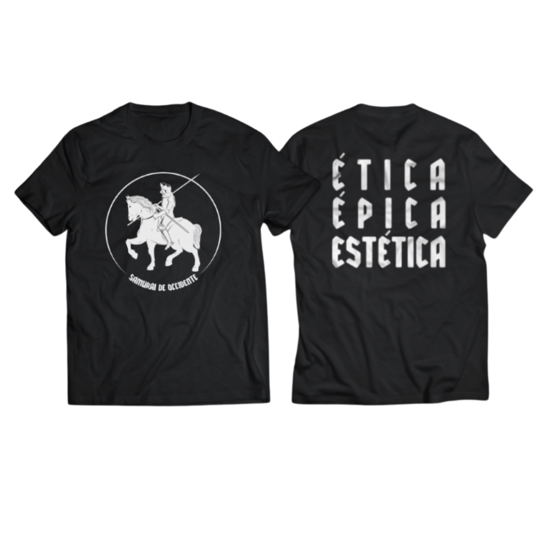 Camiseta Ética Épica Estética Negra