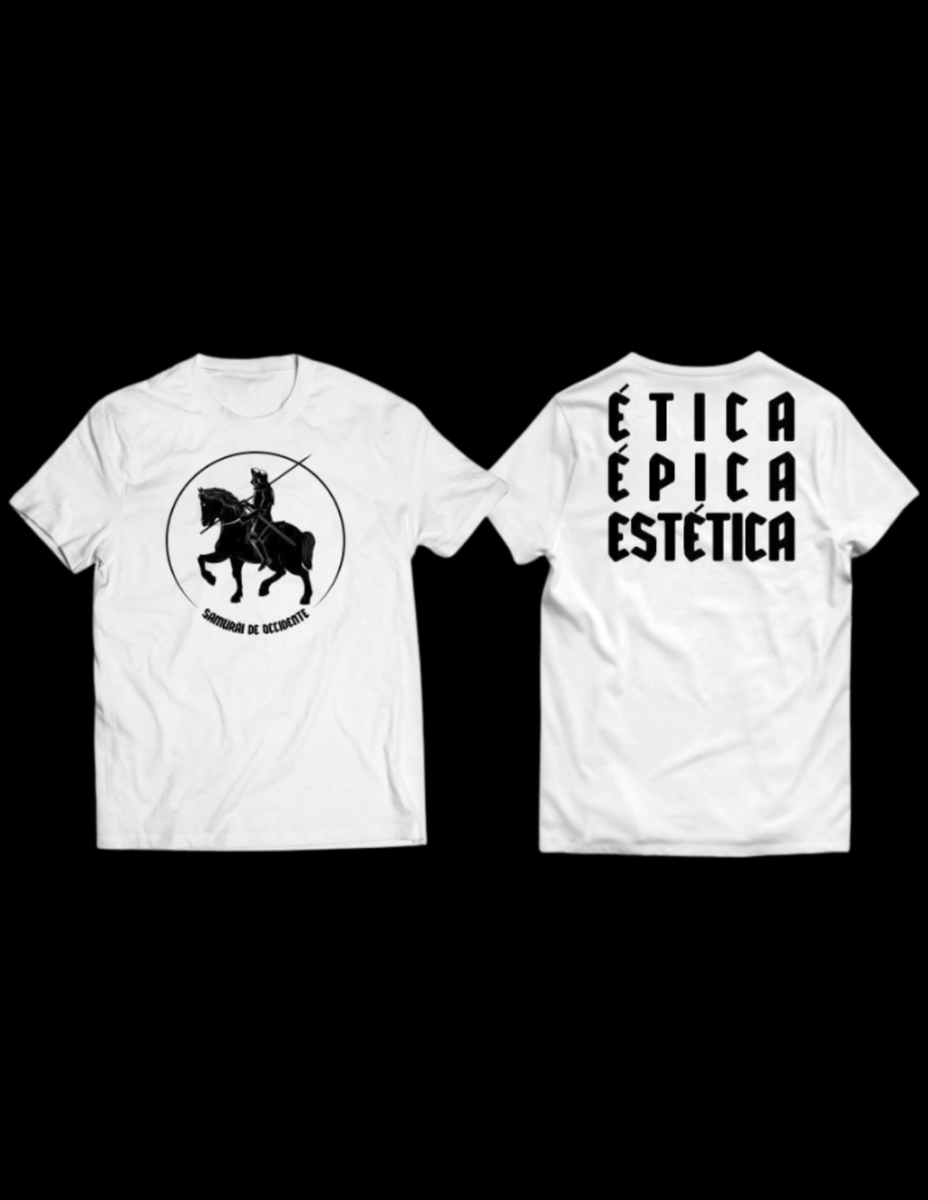 Camiseta Ética, Épica y Estética Blanca