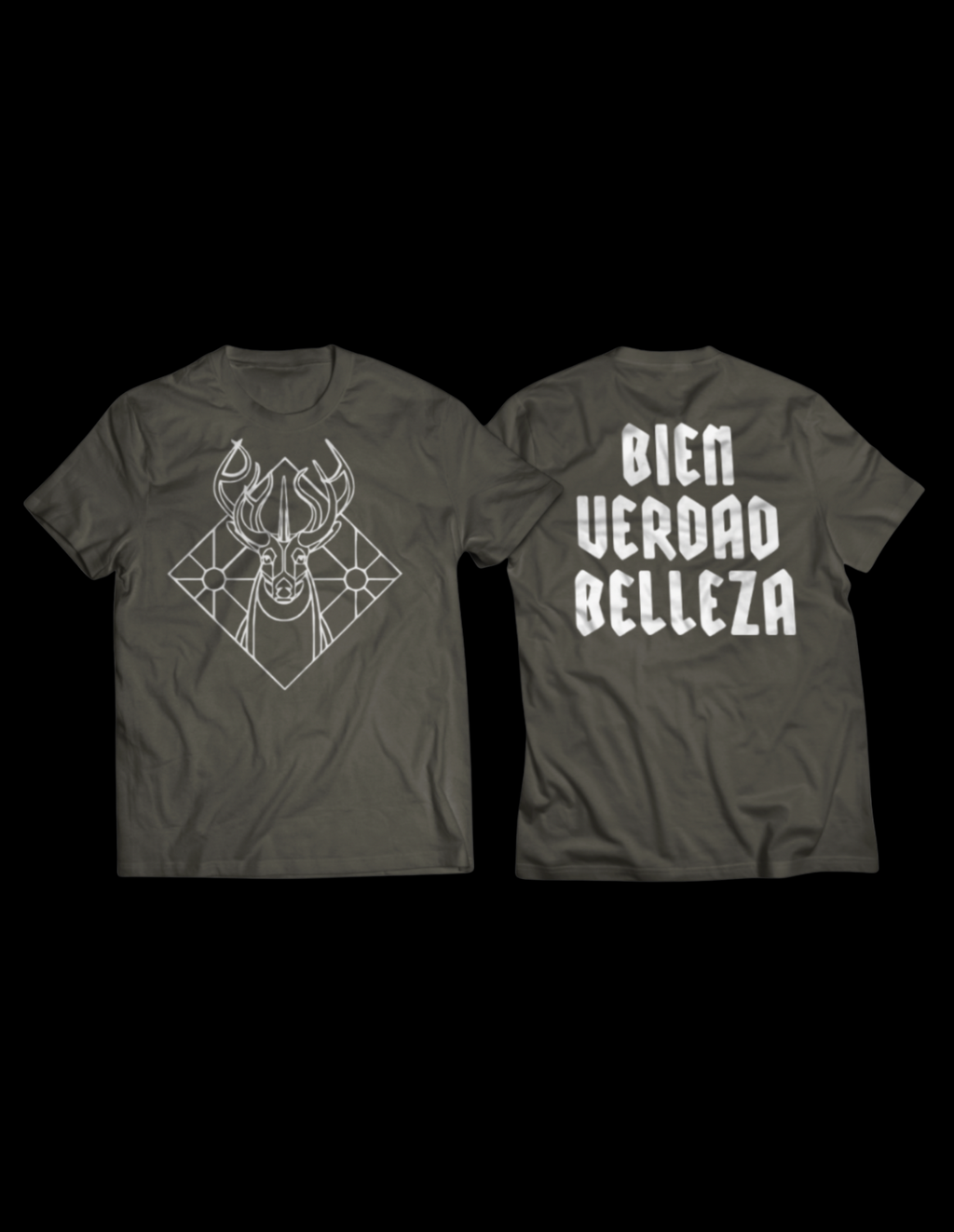 Camiseta Bien Verdad Belleza Army