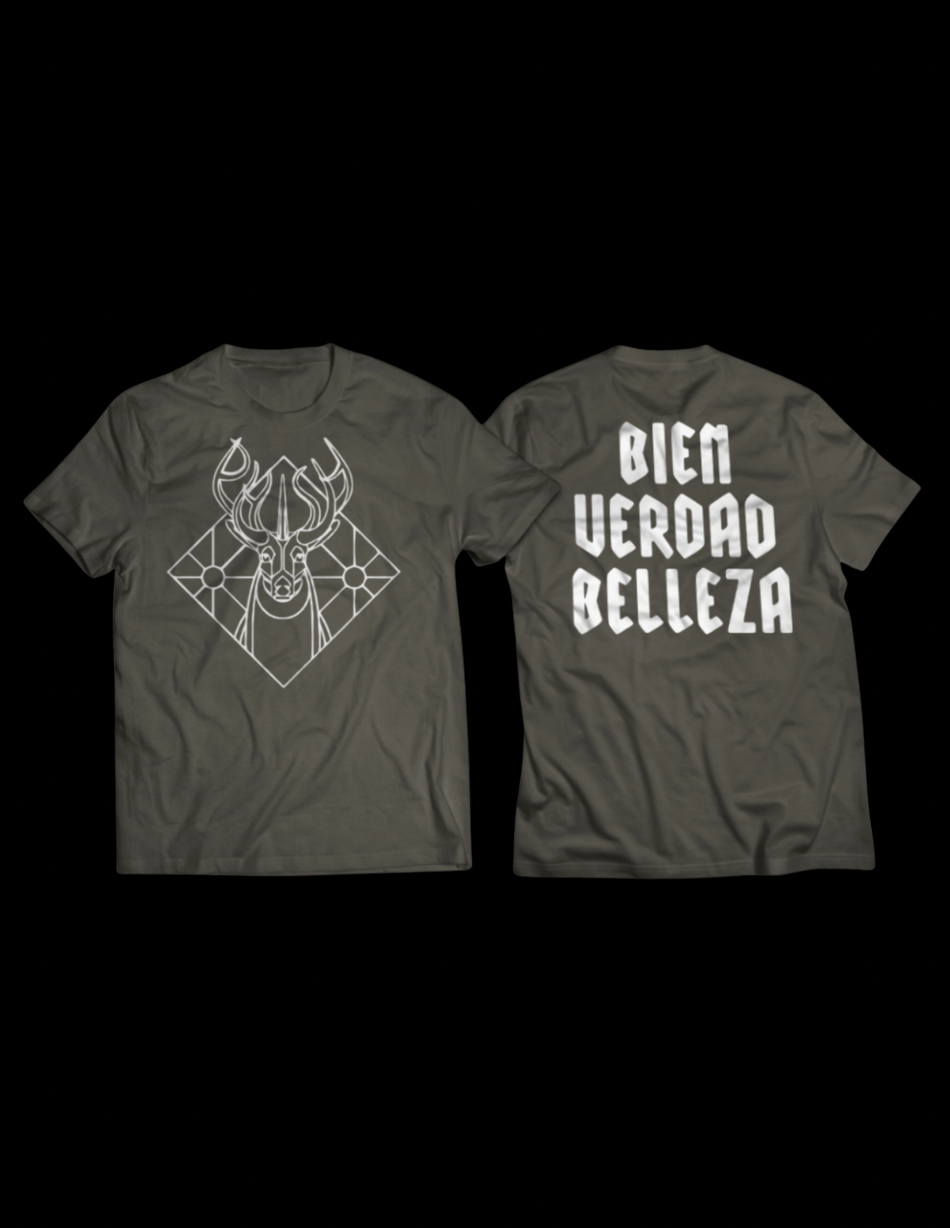 Camiseta Bien Verdad Belleza Army