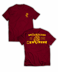 Camiseta Romanticism In The New Punk Burdeos