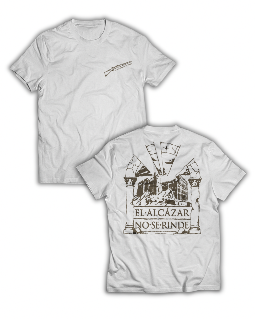 Camiseta El Alcázar No Se Rinde Blanco