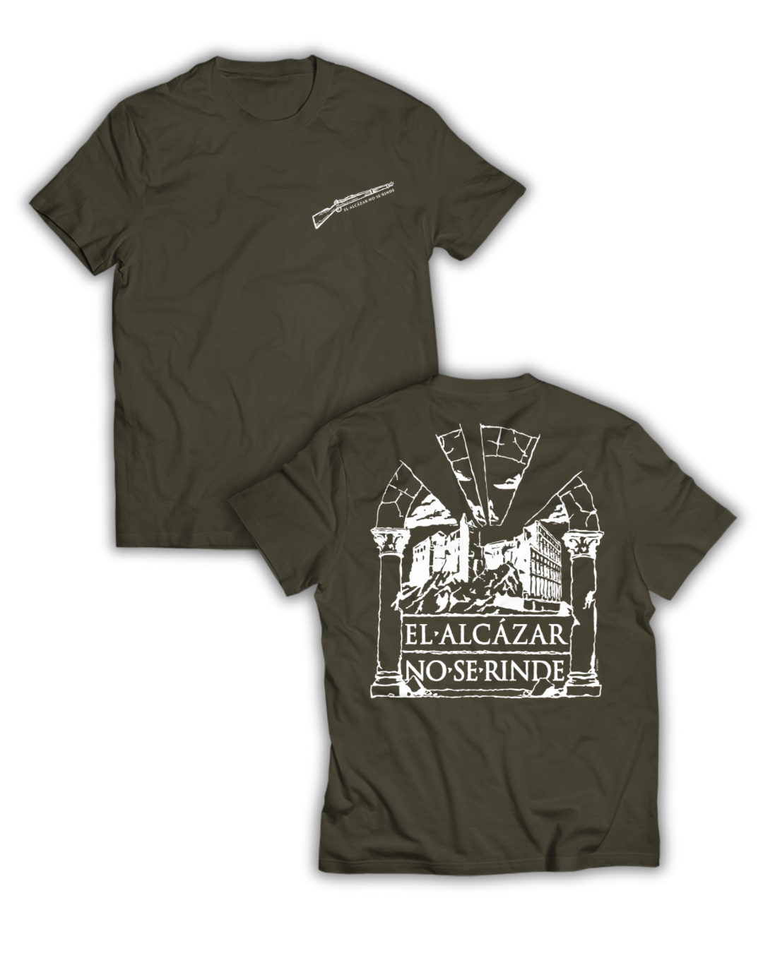 Camiseta El Alcázar No Se Rinde Army
