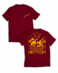 Camiseta El Alcázar No Se Rinde Burdeos