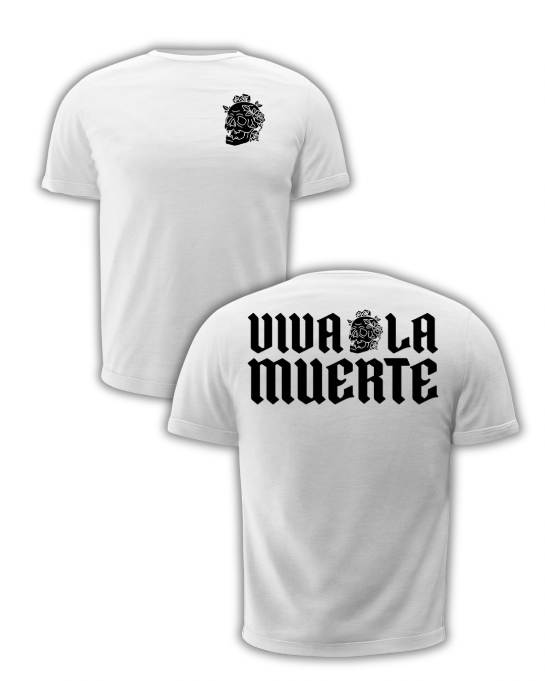 Camiseta Viva La Muerte Blanco