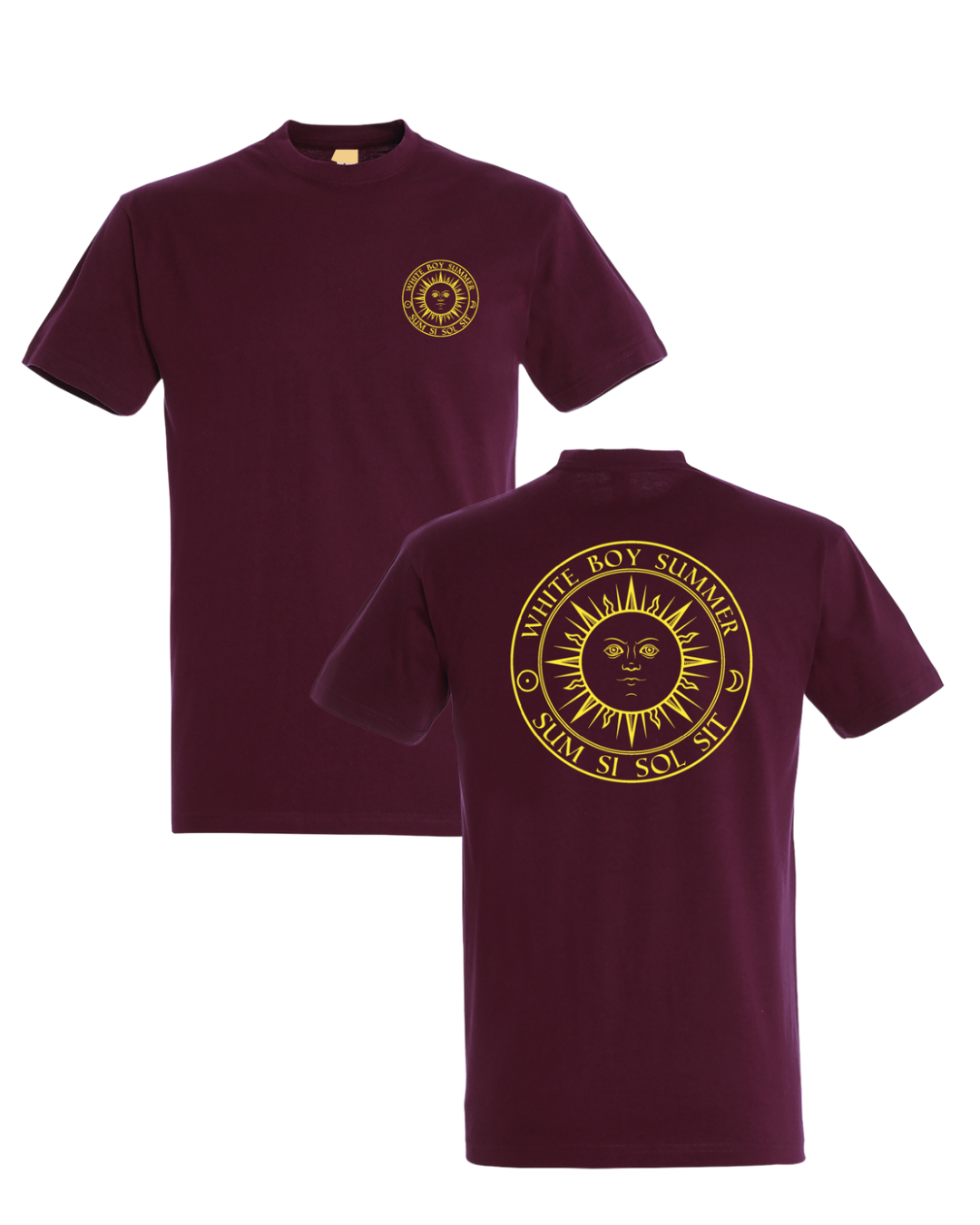 Camiseta White Boy Summer Burdeos