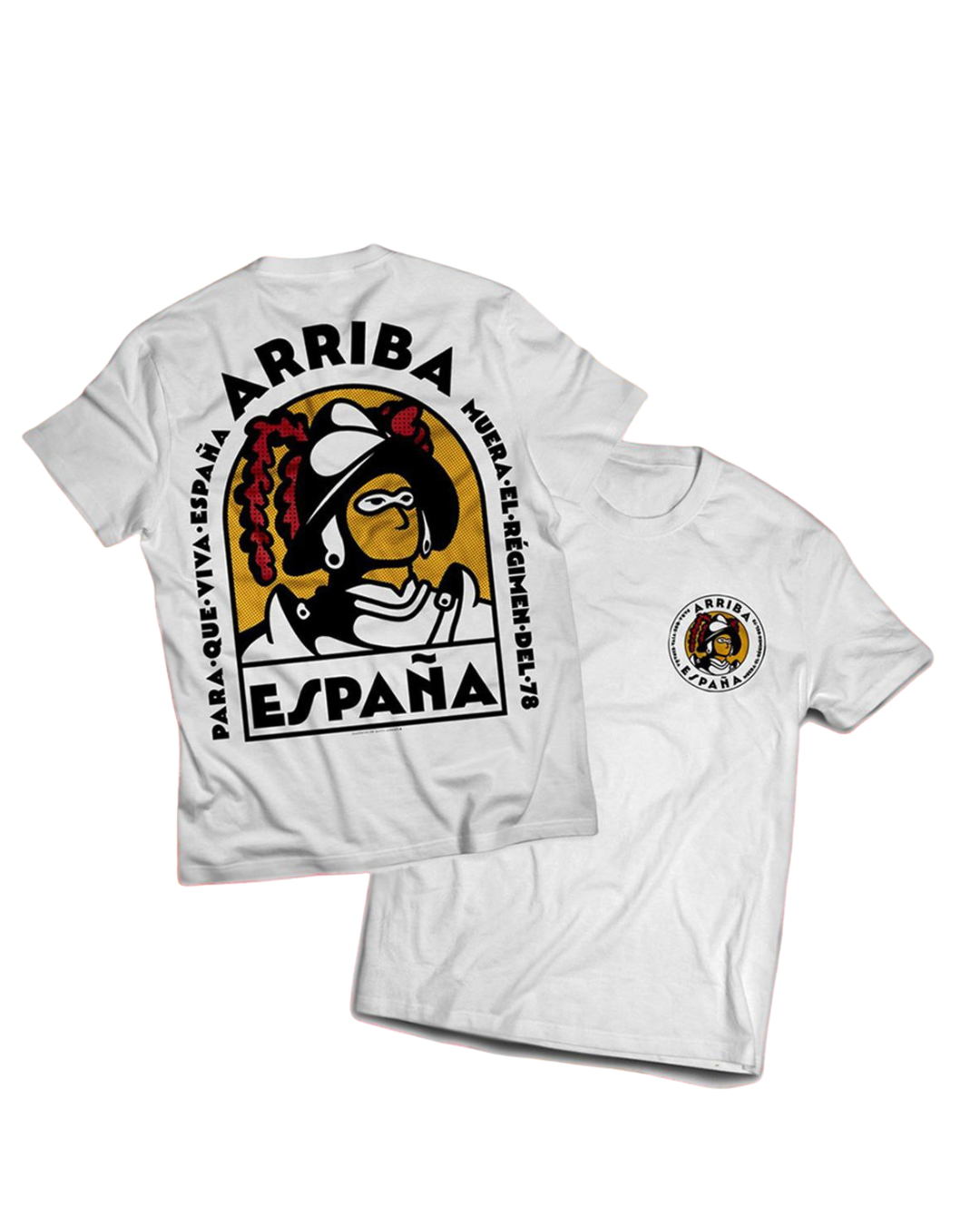 Camiseta Arriba España Blanco