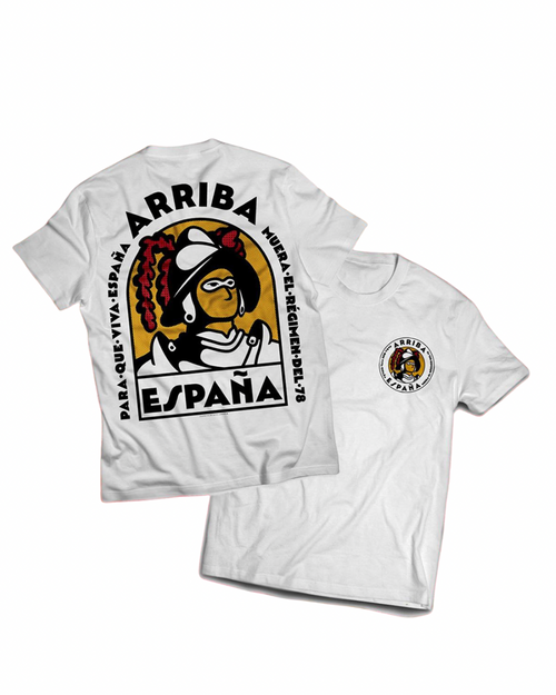 Camiseta Arriba España Blanco